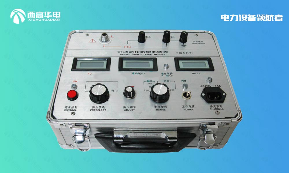 GM-10kV 可调高压数字兆欧表